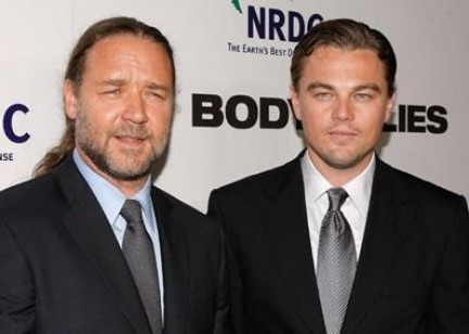 russell crowe leonardo di caprio