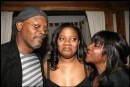 Samuel L. Jackson con La Tanya e Zoe foto birthday gallery