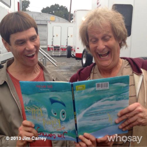 Scemo e piÃ�Â¹ Scemo 2: prime due foto dal set per Jim Carrey e Jeff Daniels