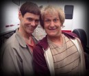 Scemo e piÃ�Â¹ Scemo 2: prime due foto dal set per Jim Carrey e Jeff Daniels