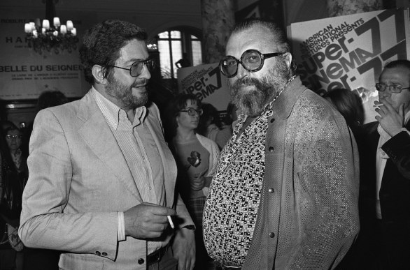Sergio Leone e Ettore Scola, 30th International Fillm Festival di Cannes, 20 mag 1977