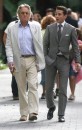 Shia LaBeouf e Michael Douglas sul seti di Wall Street 2: Money Never Sleeps