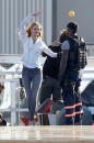 Shia LaBeouf e Rosie Huntington-Whiteley sul set di Transformers: Dark of the Moon