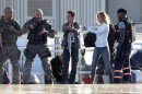 Shia LaBeouf e Rosie Huntington-Whiteley sul set di Transformers: Dark of the Moon