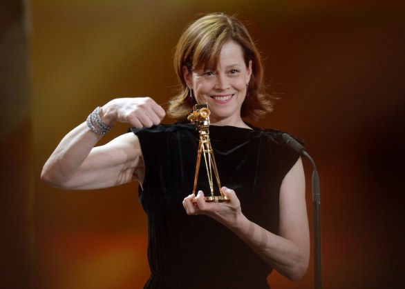 Sigourney Weaver, best actress international 48th Golden Camera awards, Berlin 2 feb 2013