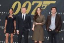 Skyfall: Naomie Harris, Daniel Craig, Bernice Marlohe e Javier Bardem