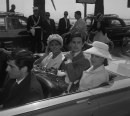 Alain Delon, Sophia Loren, Romy Schneider, Cannes Festival, 08 mag 1962