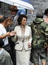 Sophia Loren sul set de La voce umana