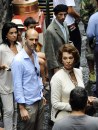 Sophia Loren sul set de La voce umana