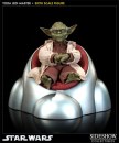 Star Wars - foto action figure Sideshow del maestro Yoda