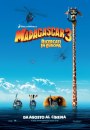 Teaser poster italiano per Madagascar 3: Ricercati in Europa