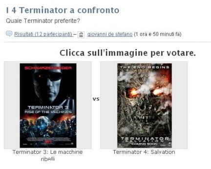 terminator gioco sfide