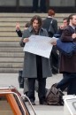 The Tourist - Johnny Depp e Angelina Jolie girano all Stazione di Venezia Santa Lucia. Un video e qualche foto