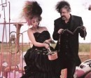 Tim Burton ed Helena Bonham-Carter su Uk Vogue dicembre 2008