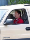 Tom Hanks sul set di Larry Crowne