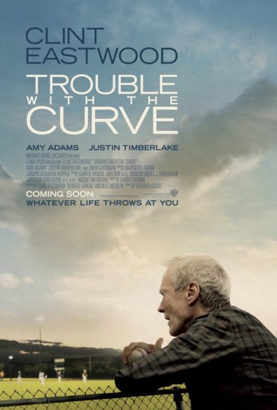 Trouble With the Curve il poster con Clint Eastwood