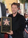 Una stella per Russell Crowe sulla Hollywood Walk Of Fame