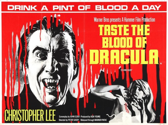 Taste the blood of dracula