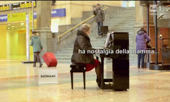 senza parole pianoforte stazione