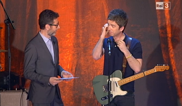 che tempo che fa 15 marzo 2015 noel gallagher fazio