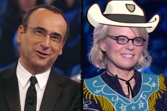 Carlo Conti vs Maria De Filippi 2 febbraio 2013