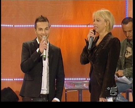 Marco Carta e Maria De Filippi