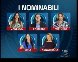 Nomination - Grande Fratello 9