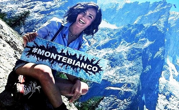 Caterina Balivo conduttrice di Monte Bianco su Rai2