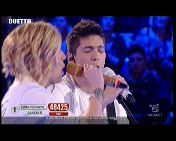 Emma Marrone e Pierdavide Carone - Amici 9