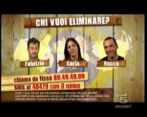 La Fattoria 4 - Nominati