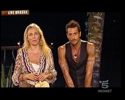 Mara Venier e Fabrizio Corona