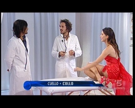 Mauro Marin, Alberto Baiocco e Belen Rodriguez