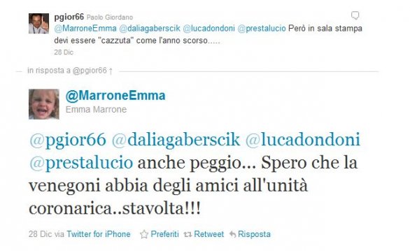 Emma Marrone Twitter