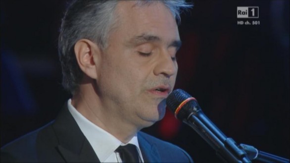 Andrea Bocelli Sanremo 2013