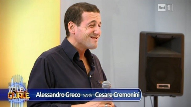 Tale e quale, sesta puntata, Greco, Cremonini