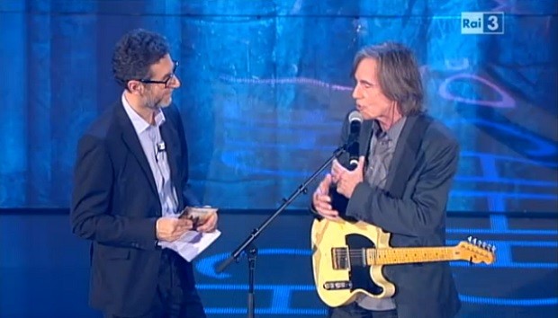 Jackson Browne, Che tempo che fa, intervista