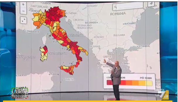 Crozza mappa evasioni