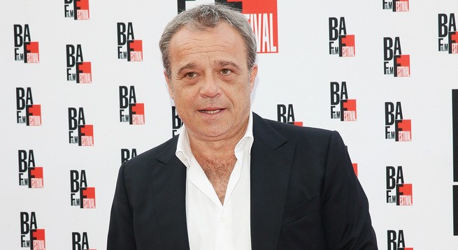 BUSTO ARSIZIO, ITALY - APRIL 05:  Claudio Amendola attend the closing ceremony red carpet of the BAFF on April 5, 2014 in Busto Arsizio, Italy.  (Photo by Vittorio Zunino Celotto/Getty Images)