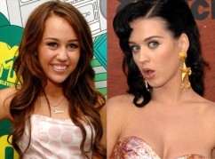 Miley Cyrus Katy Perry