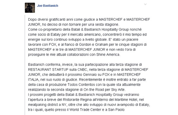 Bastianich-Addio-MasterChef