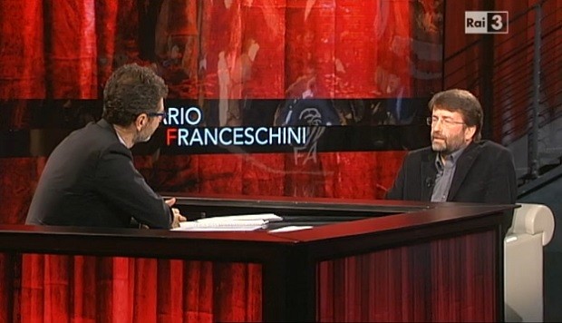 Che tempo che fa, Franceschini intervista