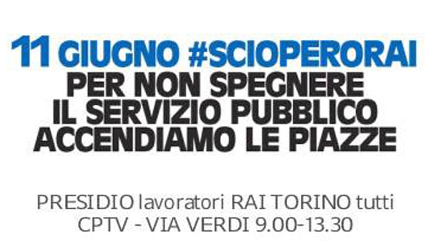 Rai Sciopero Torino