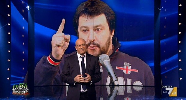 Crozza, Salvini, 14 novembre