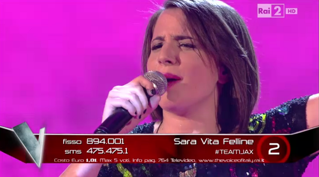The Voice Sara Vita Felline
