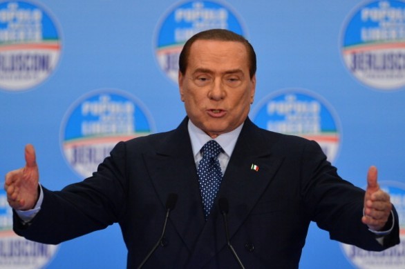 Silvio Berlusconi in diretta a Ballarò