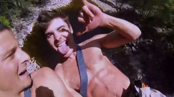 bear grylls zac efron