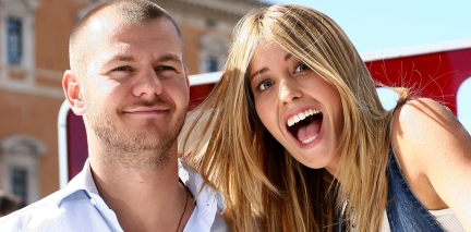 Alessandro Cattelan e Elena Santarelli