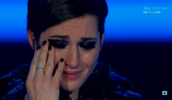 Antonella Lo Coco in lacrime a X Factor 5