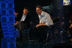 Paolo Bonolis e Gianni Morandi