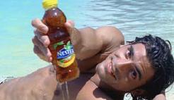 Ciro, il naufrago dello spot Nestea